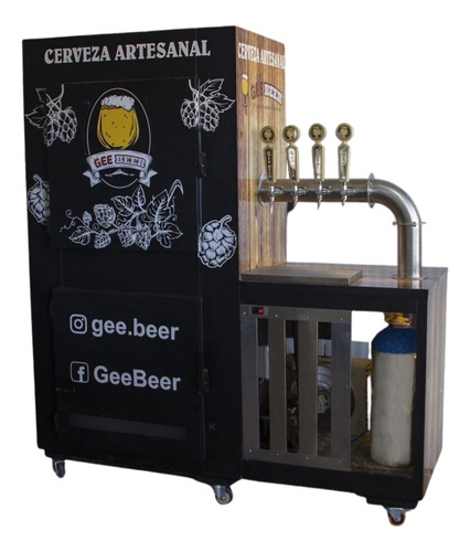 Heladera Cervecera Chopera 4 Canillas 