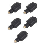 Adaptador De Audio Óptico 5x Jack Hembra De 3,5 Mm A Digital