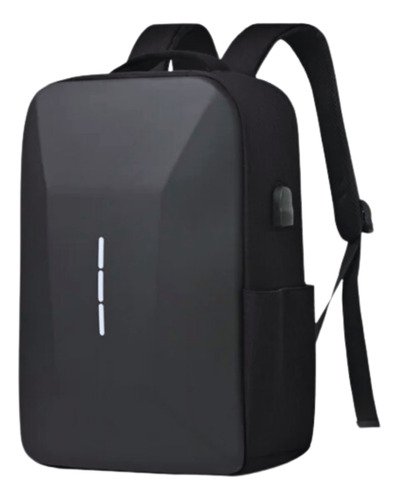 Mochila Reforzada Rígida Antirrobo Motorizado Notebook Usb