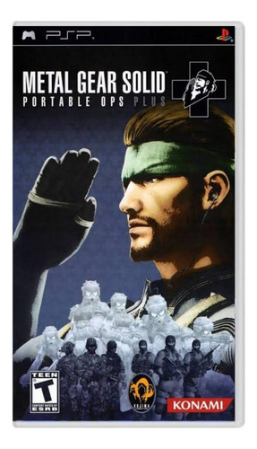 Jogo Metal Gear Solid: Portable Ops Plus - Psp Lacrado