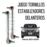 Par Tornillos Cacahuate Delanteros Versa 2011-2019