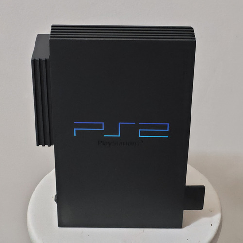 Playstation 2 Ps2 Fat 39001 + Cabo De Vídeo Componente Original + Hd C Jogos + Memory Card Original Com Desbloqueio Fmcb Sem Caixa