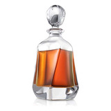 Decantador De Whisky Aurora - Decantador Moderno De Cristal