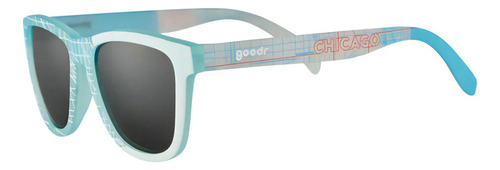 Lentes Running Goodr Chicago 2022 Azul Og-bk1-nr-ch