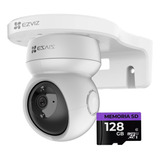 Cámara De Seguridad Ezviz C6n Con Soporte + Memoria Sd 128gb