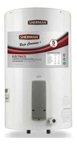 Termotanque Eléctrico 55 L Rheem Sherman De Pie Cs - Aj Hoga