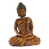 Estatua De Buda De Resina, Figura De Estilo C 9x5.7x12cm
