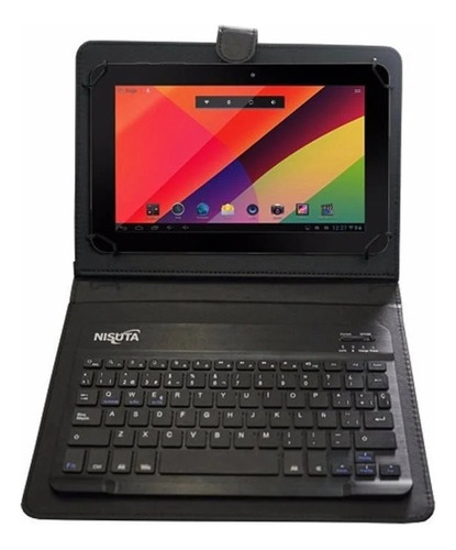 Nisuta Funda Tablet 9  10  Con Teclado Ns-fute910b Bluetooth