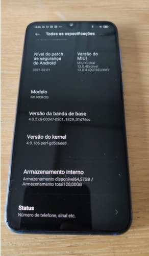 Xiaomi Mi 9 Se 128 Gb Azul-oceano 6 Gb Ram - Oportunidade!