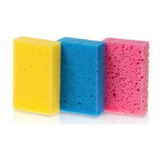 Esponja De Baño Ducha Rectangular Chica. Pack X 48 Unidades