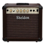 Amplificador (cubo) Sheldon Vl3800 Para Violão 40 Watts Rms