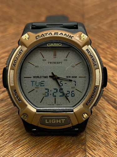 Reloj Casio Abx-68 Twincept Vintage