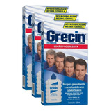 Kit 3 Loção Progressiva Grecin 2000 Homem 120 Ml