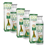 Shampoo Eco Hair Crecimiento Pelo Anticaida Ecohair 3 X200ml