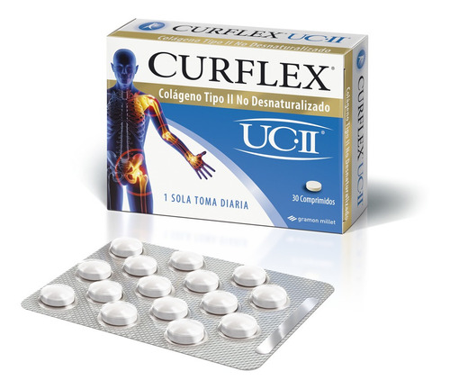Curflex Colágeno Tipo Ii No Desnaturalizado X 30 Comprimidos
