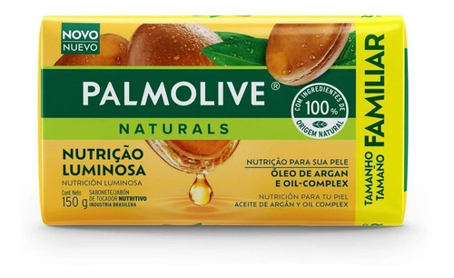 Sabonete Palmolive Nutriçao Luminosa 150g Kit C/36