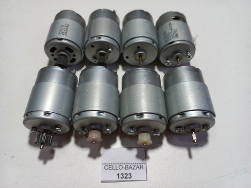 Lote Com 8 Motores 12v Dc (1323)