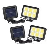 Pack X2 Foco Led Focos Exteriores Foco Led Solar