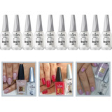 Kit 10 Esmalte Colorama Top Coat Gel Atacado Manicure