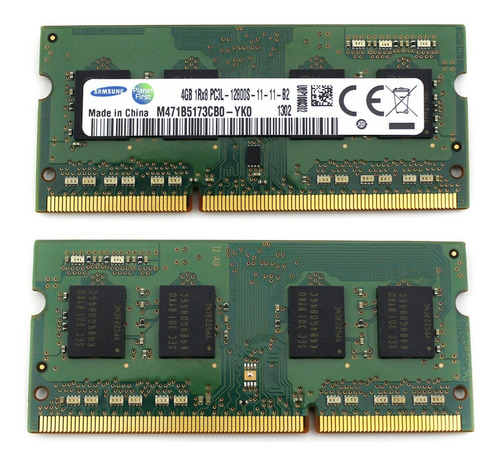 Memoria Ram Samsung 4gb Pc3l-12800 1600 Mhz So Dimm Ddr3l