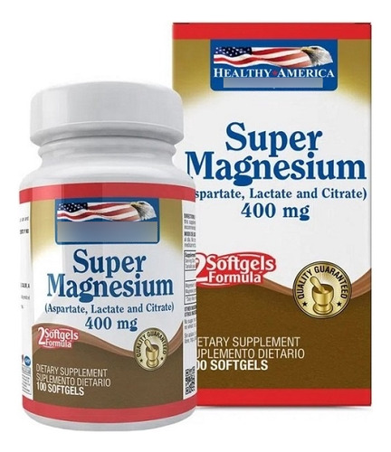 Super Magnesio 400mg X 100 Soft - L a $65900