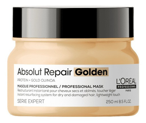 Loreal Profissional Absolut Repair Gold Quinoa Máscara Toque