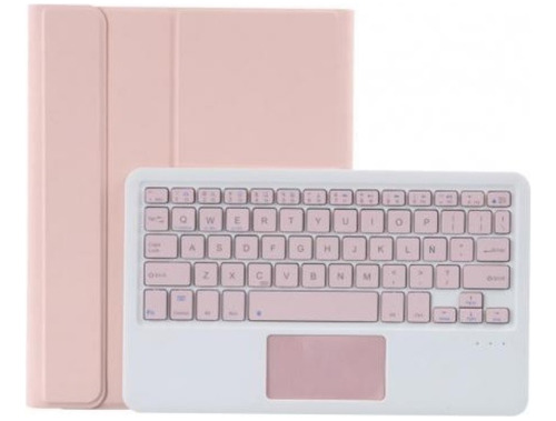 Carcasa Con Teclado Touchpad Para iPad 9gen 10.2 Pulgadas