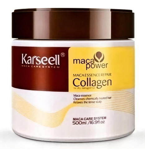 Karseell Mascarilla Reparadora De Cabello - Colageno Maca Pa