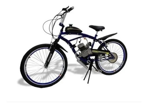 Bicicleta Motorizada 2 Tempos Com Kit Motor 80cc Aro 26