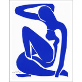 Lamina Fine Art Desnudo Azul Henri Matisse 50x70 Cm Myc Arte