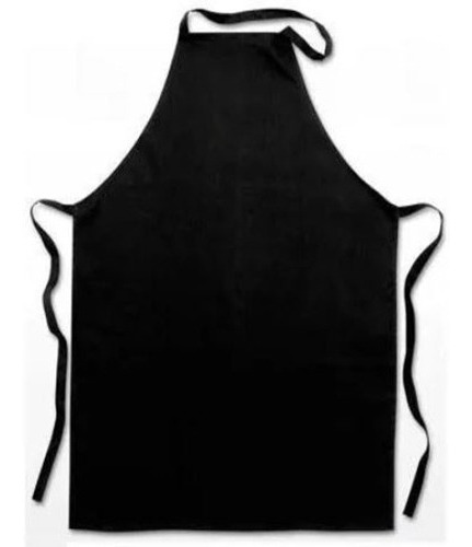 Delantal Gabardina Reforzada Cocina Blanco Negro Rojo Mingo