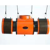 Turbina Doble Extractor De Aire 6 Pulgadas C/ 2 Filtro2 Anti Olor Cultivo Indoor Mobygrow