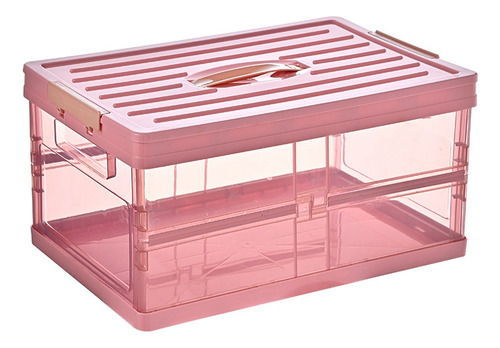 Caja De Almacenamiento Plegable Transparente, Caja De Almace