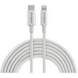 Cabo Usb-c Para Lightning 1,5 M Nylon Eucl 15 Nb Intelbras Cor Branco