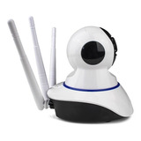 Camara Wifi Robotica 360gr 3 Antenas V.nocturna  S.movil.