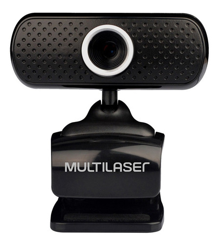 Webcam Multilaser Com Microfone Para Pc Live Stream 480p Usb