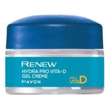 Renew Hydra Pro Vita D Gel Creme Avon Versão Mini 15g Momento De Aplicação Dia/noite Tipo De Pele Todo Tipo De Pele