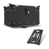 Baúl Moto Con Base Universal Top Case Aluminio 48l