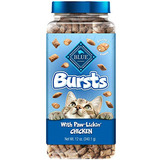 Blue Buffalo Bursts Crunchy Cat Treats, Chicken Tina De 12 O