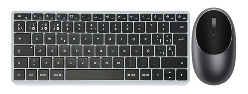 Combo Teclado + Mouse Satechi Bluetooth Español Space Gray