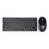 Combo Teclado + Mouse Satechi Bluetooth Español Space Gray