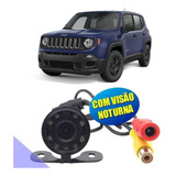 Camera De Ré Borboleta Infra-vermelho Led Jeep Renegade