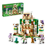 Kit Lego Minecraft La Fortaleza Del Gólem De Hierro 21250 3+ Cantidad De Piezas 868