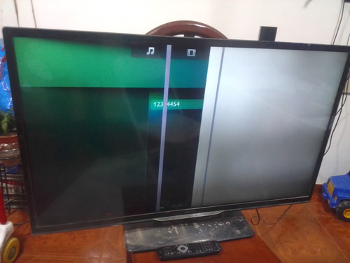 Televisor Phillips 42  Pantalla Rota Para Desarme Y Repuesto