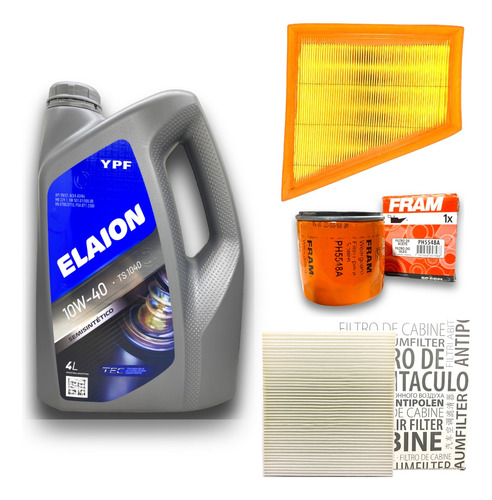 Kit Aceite F30 Y 3 Filtros Vw Gol Trend Voyage Fox Suran