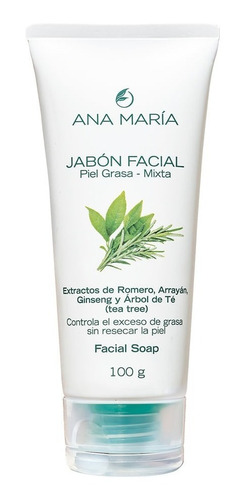 Jabon Facial Piel Grasa- Mixta - g a $285