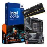 Kit Intel Core I9 14900kf   Gigabyte Z790 Gaming X Ax  64gb
