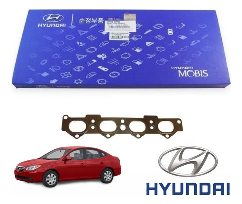 Empacadura Multiple De Escape Hyundai  Elantra Xd Mtr 1.8-2. Foto 2