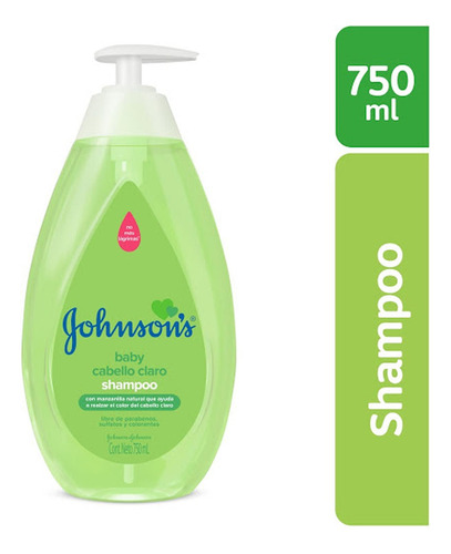 Shampoo Johnson Baby Manzanilla X750ml