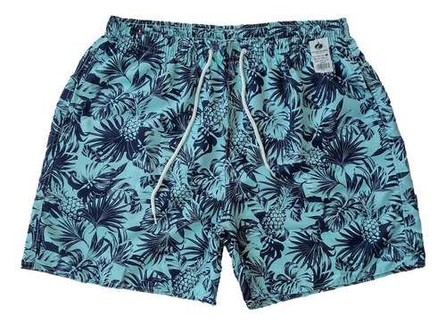 Short Mauricinho Adulto Plus Size Estampado Praia Elástico